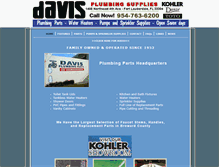 Tablet Screenshot of davisdiy.com